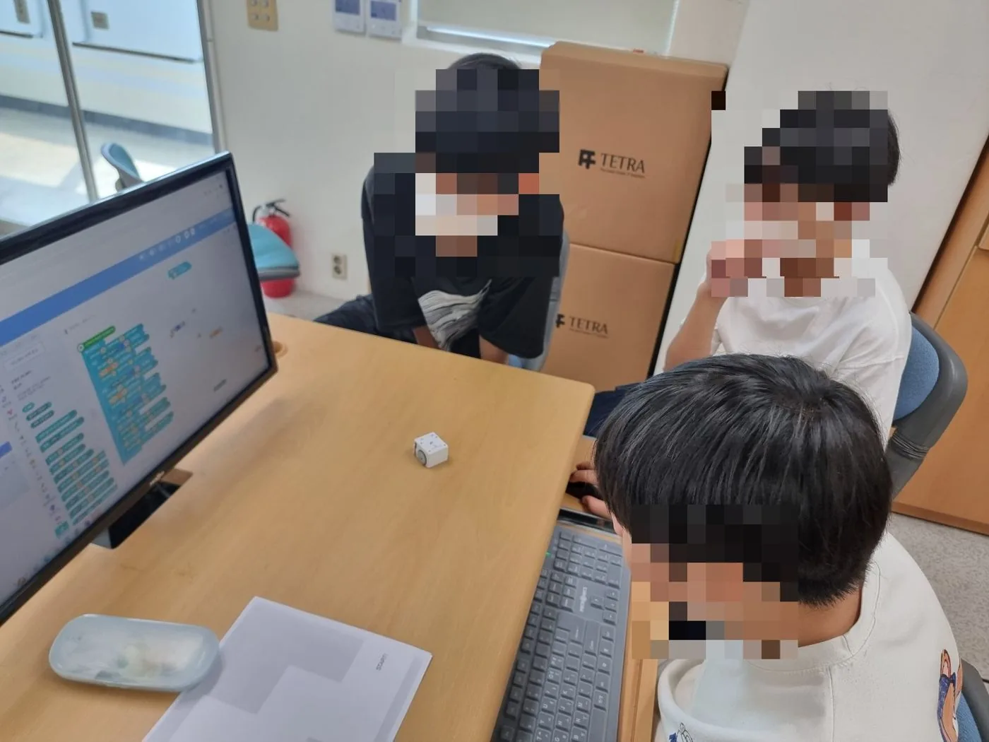방향을 바꾼 뒤의 엔트리 수업